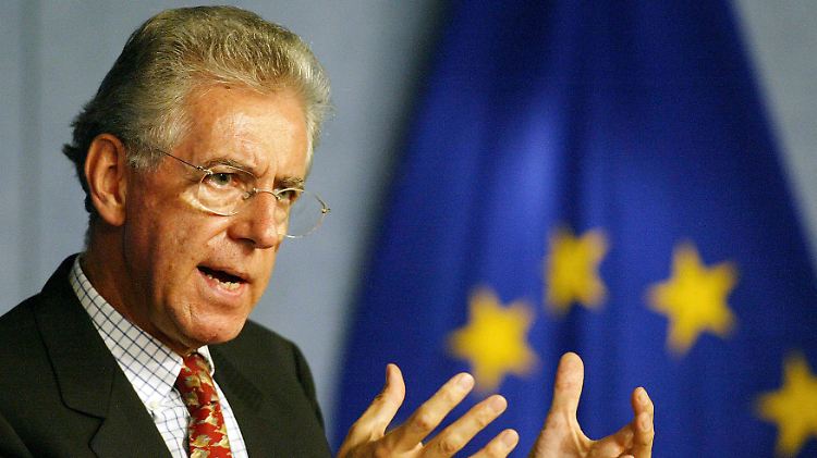Mario Monti wird als heißer Kandidat für das Amt des Premiers in einer Einheitsregierung gehandelt.