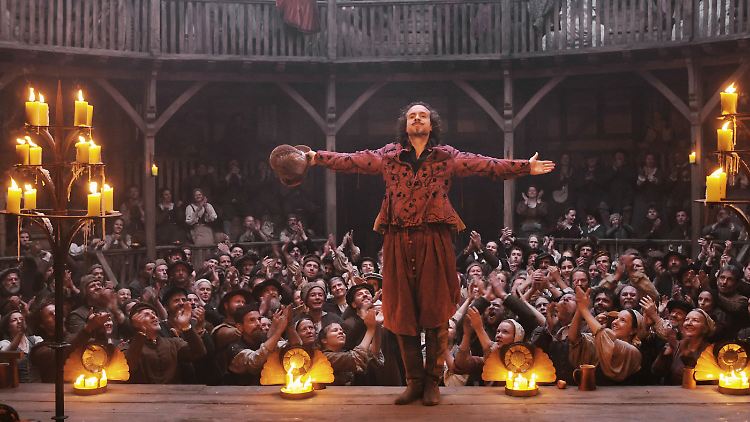 Im Film ein Aufschneider und Trunkenbold: William Shakespeare (Rafe Spall).