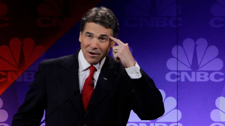 Rick Perry: Mal wieder ab ins Fettnäpchen.