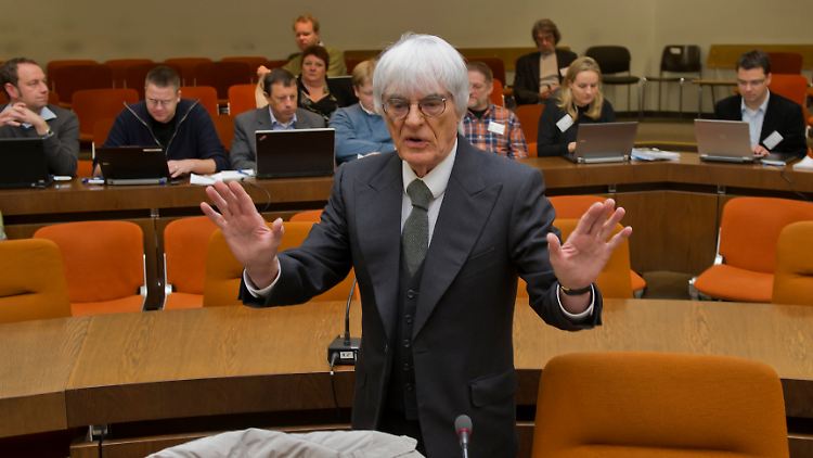 Sieht so jemand aus, der Angst hat? F 1-Boss Bernie Ecclestone.
