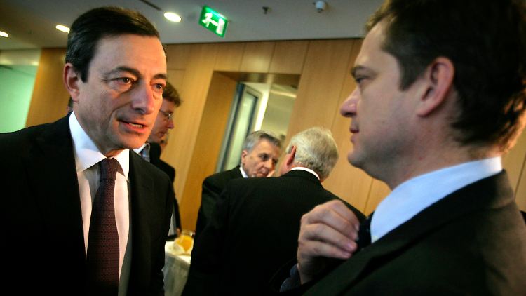 Bini Smaghi und Draghi: zwei von drei EZB-Mitgliedern aus Italien nach dem Wechsel der Präsidentschaft.
