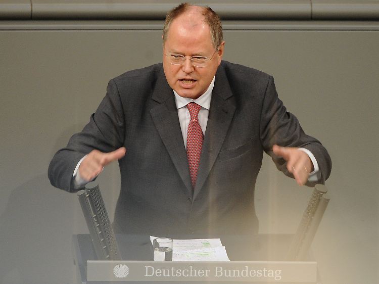 Steinbrück will eine schärfere Regulierung.