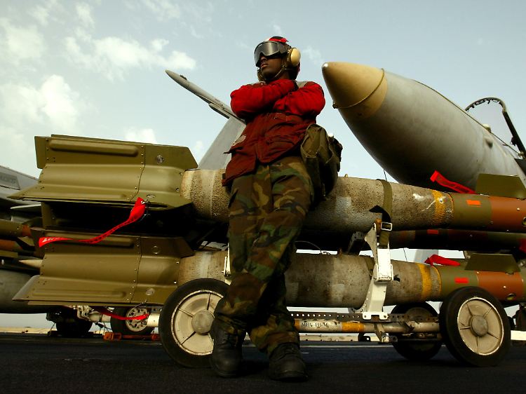 Die USA haben ein ganzes Arsenal bunkerbrechender Waffen.