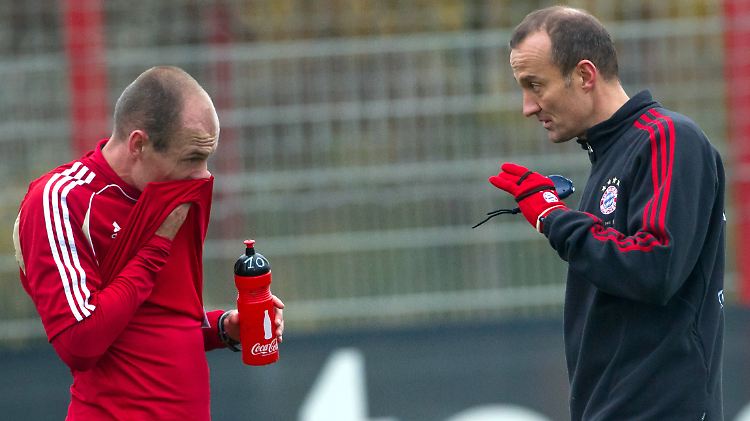 Arjen Robben bereitet seine Leistenverletzung immer noch Beschwerden.