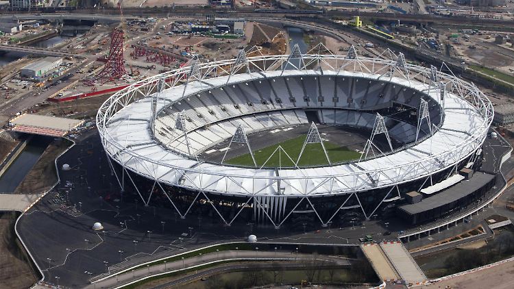 Das Londoner Olympiastadion wird 2017 zum Schauplatz der Leichtathletik-WM.