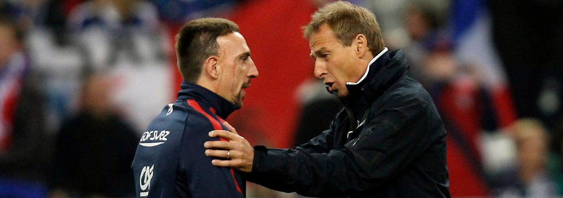 So einen wie Franck Ribery hätte Jürgen Klinsmann sicher gern in seinem US-Team.