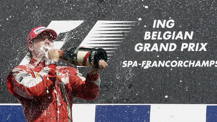 Räikkönen ist für seine fahrerischen Stärken ebenso bekannt wie für seine Feierlaune.