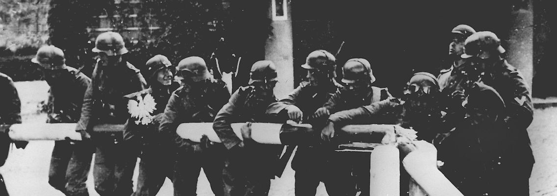 Nazi-Deutschland verfolgte brutale Expansionspläne. (Im Bild: 1. September 1939, deutsche Soldaten überfallen Polen)