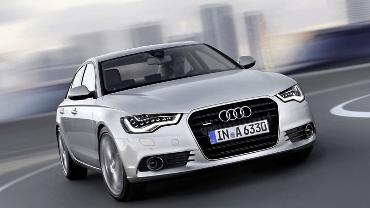 Der Audi A6 tritt gegen BMW 5er und Mercedes E-Klasse an.