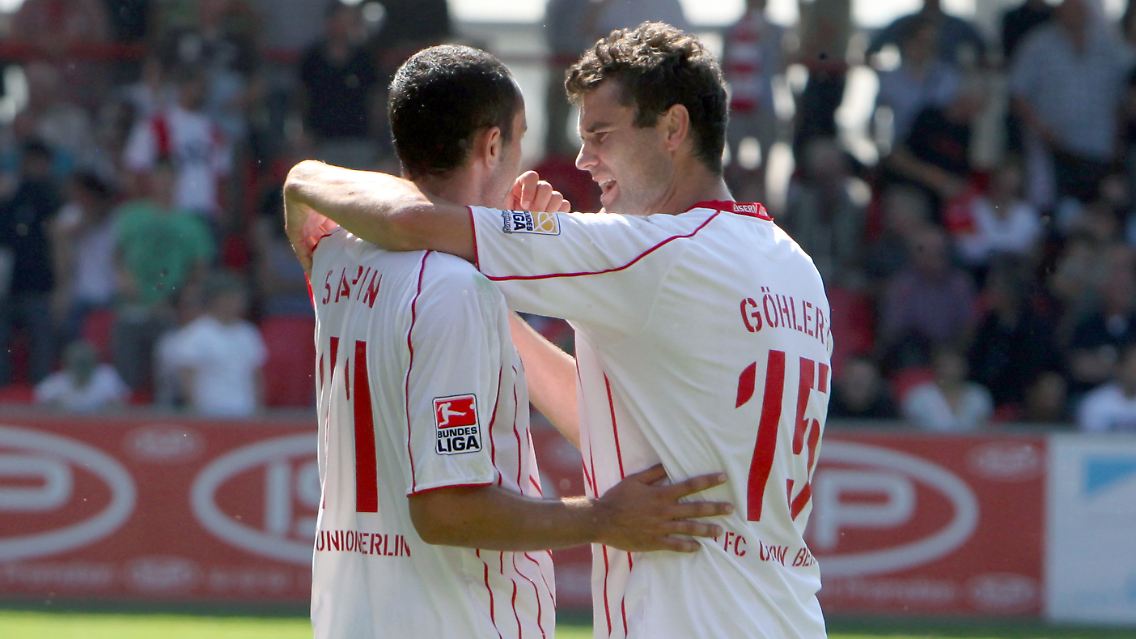 Sportlich läuft es: die Berliner Kenan Sahin, links, und Daniel Göhlert.
