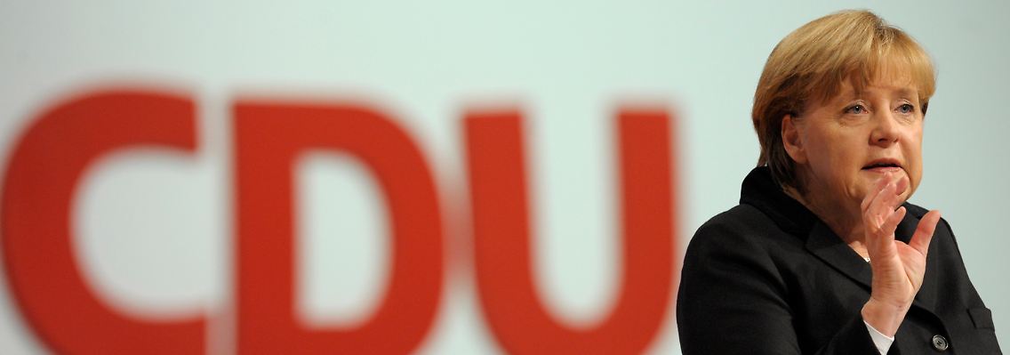Pflegt die Wunden der Partei: Angela Merkel.