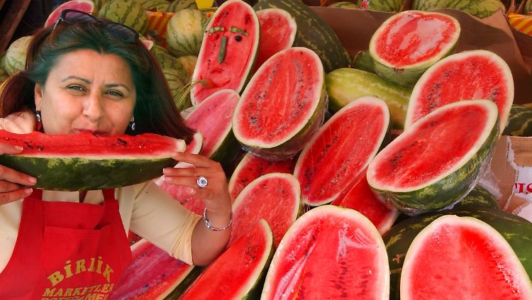 Nur makellose Früchte werden zum Verkauf angeboten.