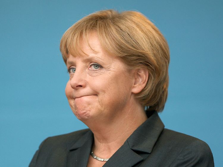 Hat keinen Grund allzu skeptisch zu gucken: Angela Merkel.