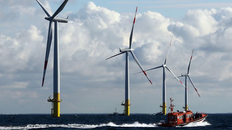 Windräder in der Ostsee. Offshore-Windkraft ist deutlich teurer als Windräder an Land. Sie könnte der nächste große Kostentreiber werden.