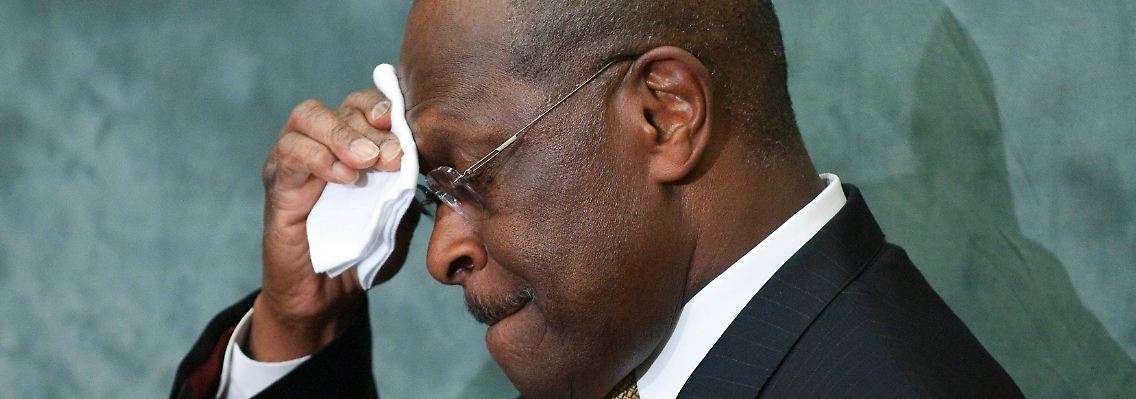 Cain ist in Sachen Außenpolitik nicht so firm.