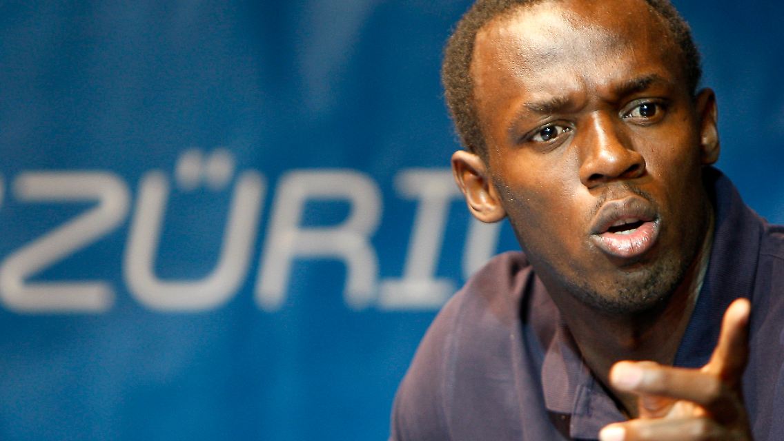 Will mal was anderes probieren: Usain Bolt.