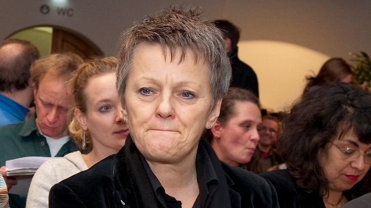 Spitzenkandidatin Renate Künast, zum Teil einsichtig.
