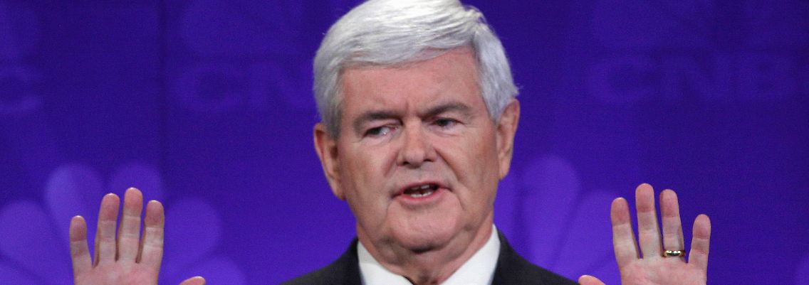 Newt Gingrich: zu unbeliebt für das Weiße Haus, doch für viele Republikaner derzeit das kleinere Übel.