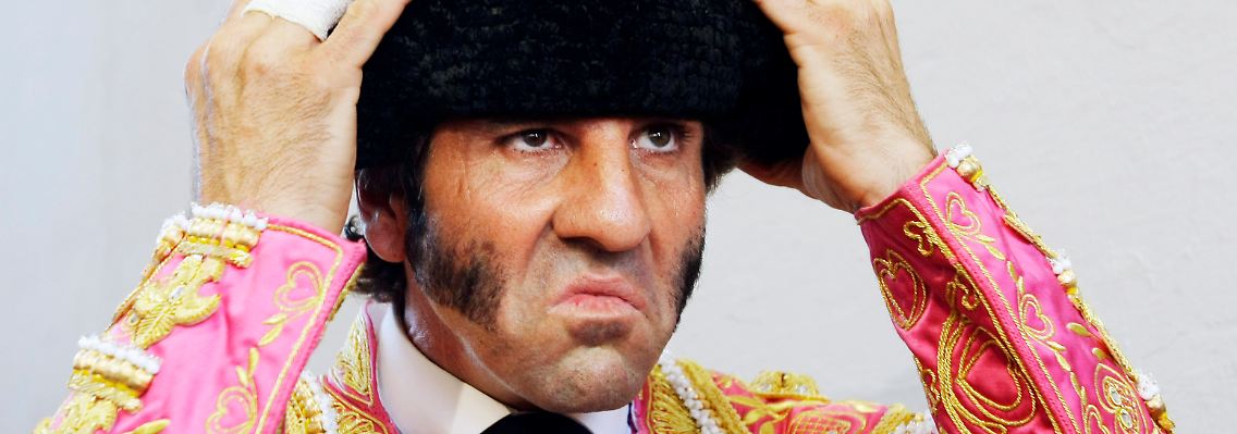 Das ist Juan Jose Padilla, berühmter Stierkämpfer und einer von 36 Millionen Wählern.