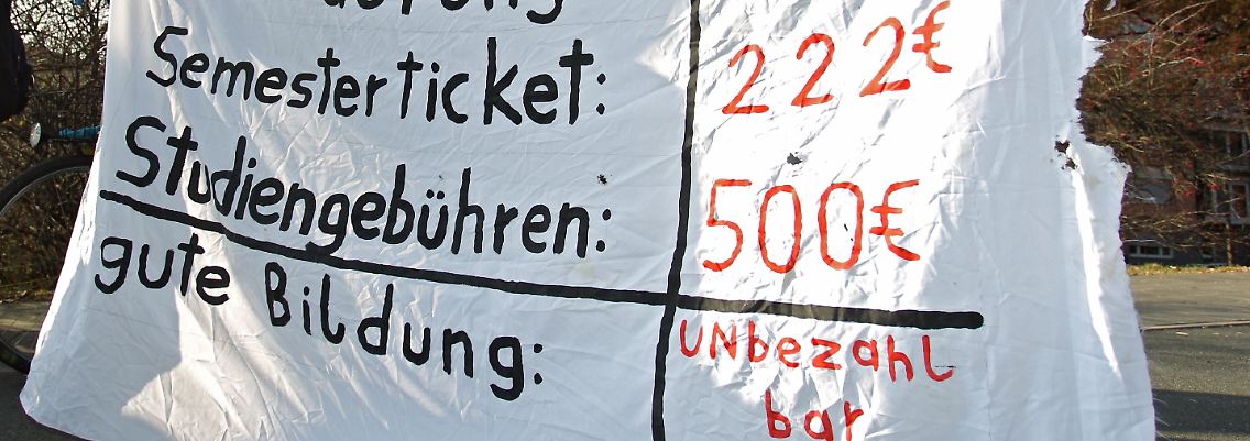 Weltweit finden in einer Aktionswoche Demonstrationen für bessere Bildung statt.