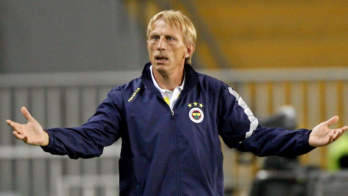 Mit Fenerbahce dabei: Christoph Daum.