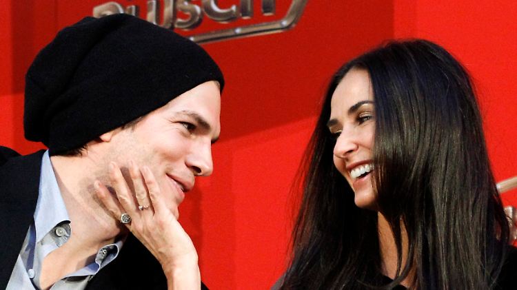 Ehe-Aus nach sechs Jahren: Ashton Kutcher und Demi Moore. (Bild von Oktober 2010)