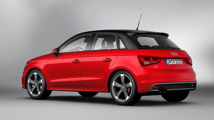 Der Audi A1 wird mit fünf Türen 850 Euro teurer als der Dreitürer.