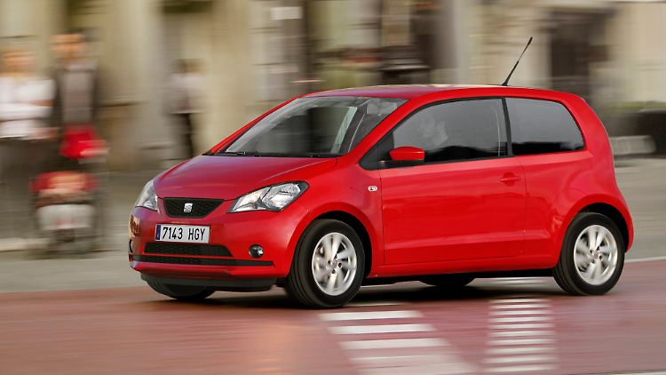 Kleinster spanischer Stadtflitzer: der Seat Mii.
