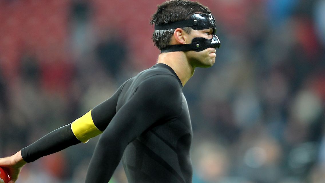 Zuletzt mit Maske: Michael Ballack.