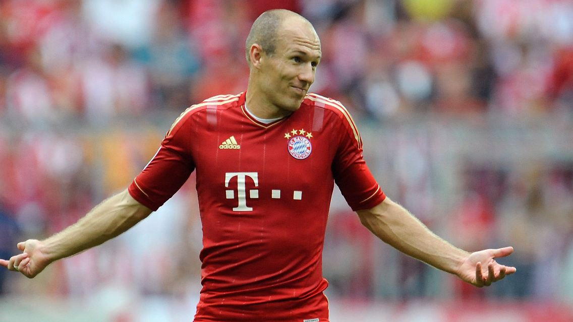 Natürlich zwickt und zwackt es hier und da nochmal": Arjen Robben.