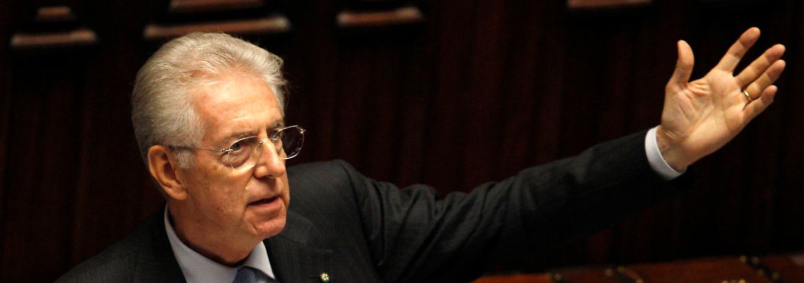 Monti überzeugt in seinen ersten Amtstagen.