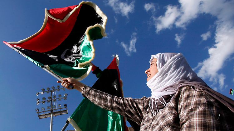 "Allahu akbar"-Rufe in Tripoli.