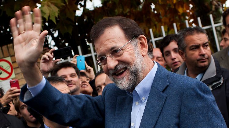 Darf schon feiern: Manuel Rajoy.