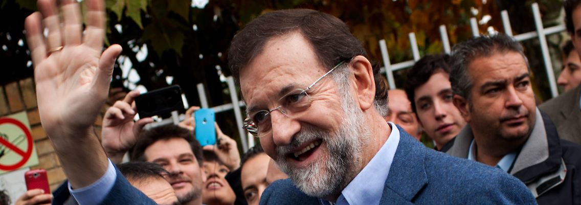 Darf schon feiern: Manuel Rajoy.