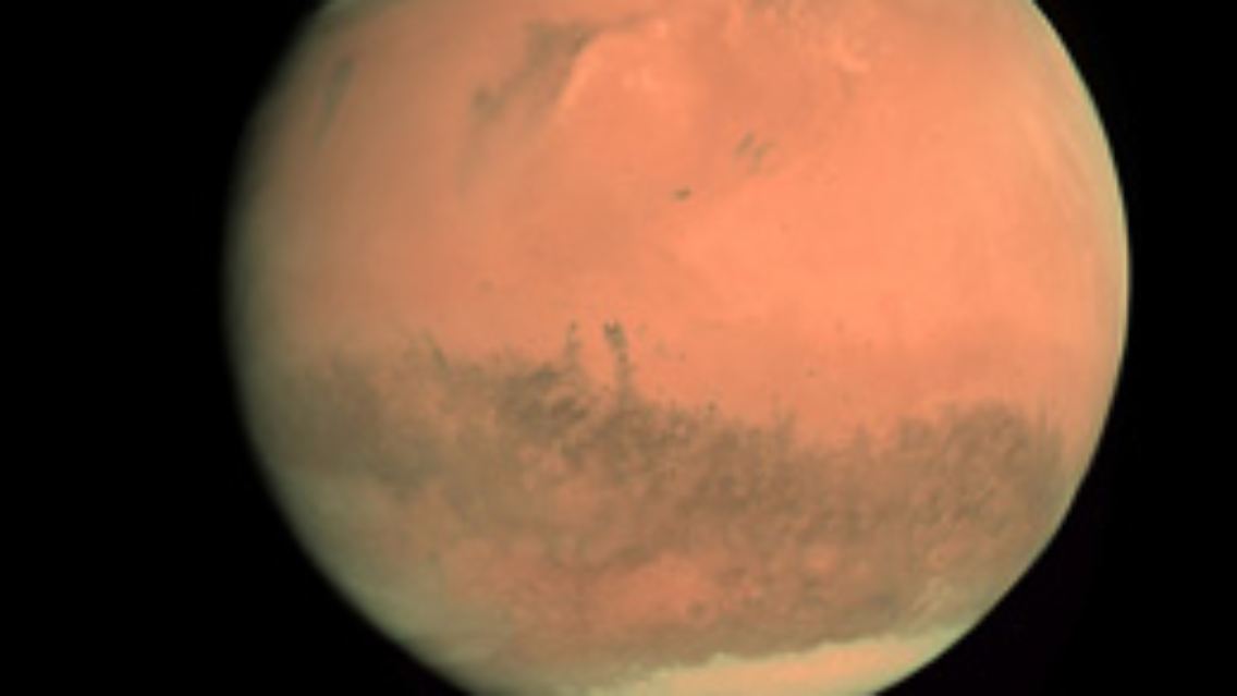 Ziel aller Anstrengungen: Der Mars.