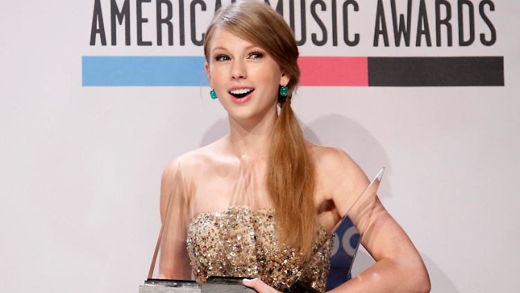 Überrascht alle und sich selbst: Taylor Swift.