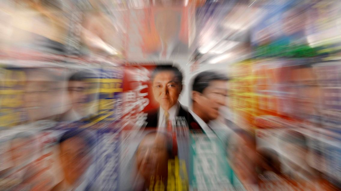Yukio Hatoyama: Auf ihm ruhen viele Hoffnungen.