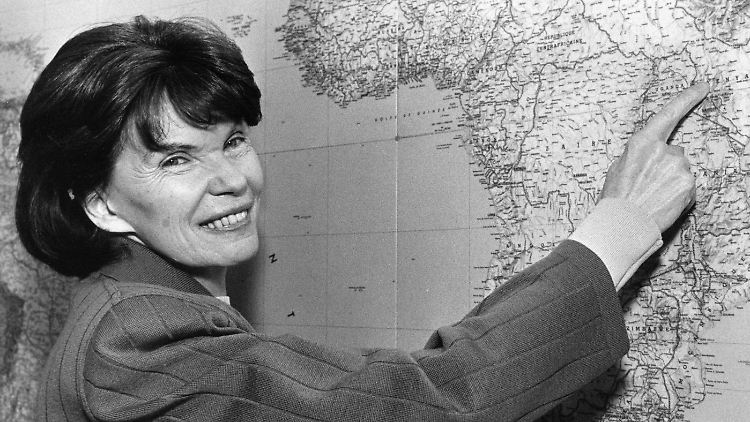 Danielle Mitterrand engagierte sich für Menschenrechte.