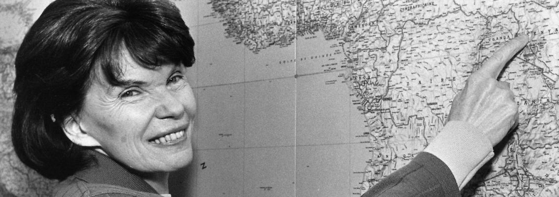 Danielle Mitterrand engagierte sich für Menschenrechte.