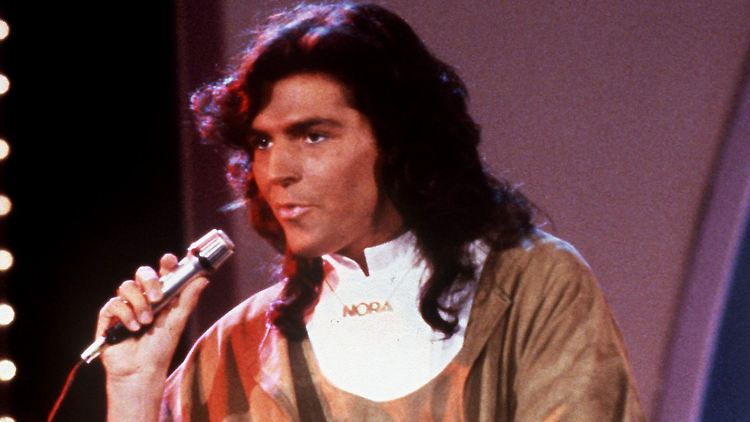 Da war noch alles in Butter: Thomas Anders - mit Nora-Kette.