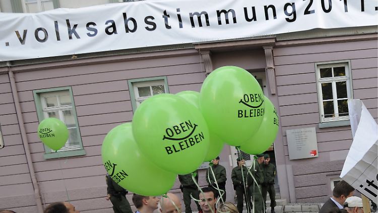 Knapp 17 Jahre nach den ersten Planungen entscheidet Baden-Württemberg über Stuttgart 21.