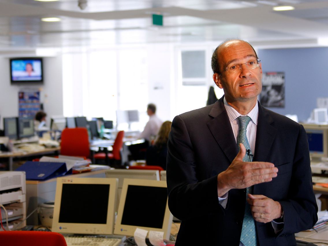 Verantwortlich für Frankreichs Staatshaushalt: Eric Woerth, hier bei einem Interview bei Reuters in Paris.