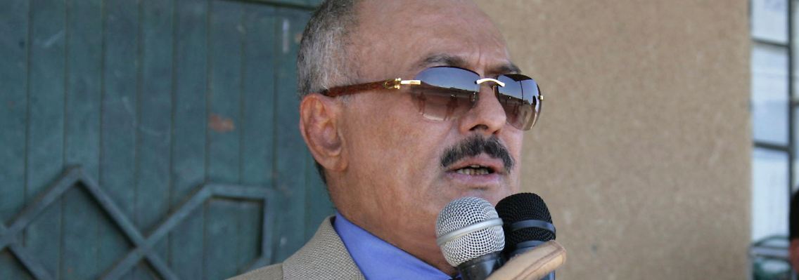 Saleh reist nach offizieller Lesart zur medizinischen Behandlung in die USA.