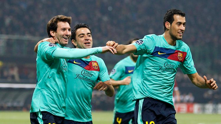 Unerreicht schön: Titelverteidiger FC Barcelona zeigte in Mailand eine schöne Leistung.
