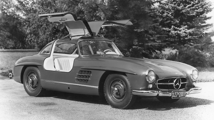 Die Legende: Mit dem 300 SL hat Mercedes sicher eines der schönsten Autos überhaupt gebaut.