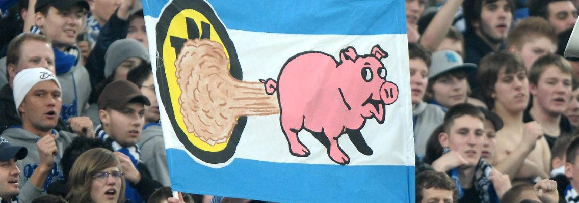 Nicht subtil und auch nicht wirklich witzig: die Reaktion aus Gelsenkirchen.