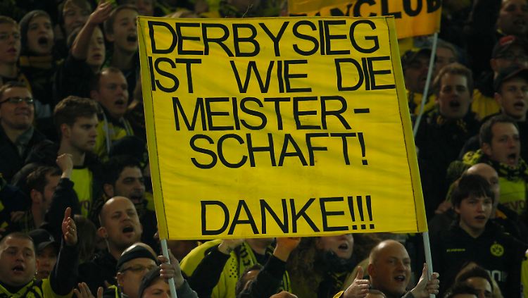 Nur Meisterschaften sind genauso schön wie Derby-Siege.