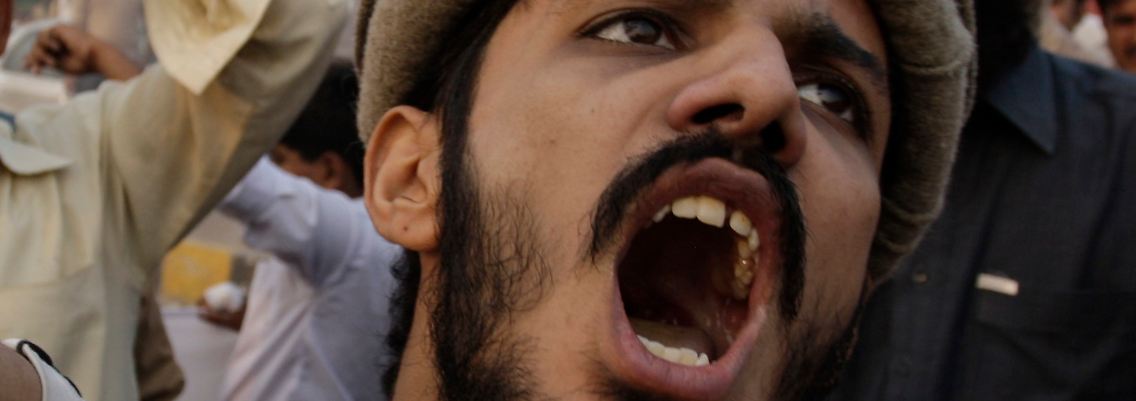 Pakistaner demonstrierten nach dem Luftangriff gegen die Präsenz der NATO im Land.