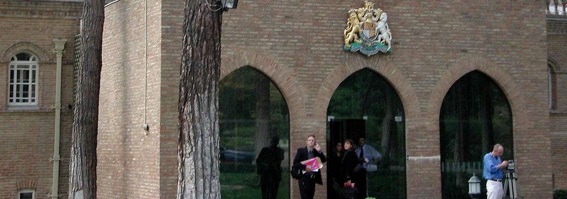 Bald verwaist? Die britische Botschaft in Teheran.