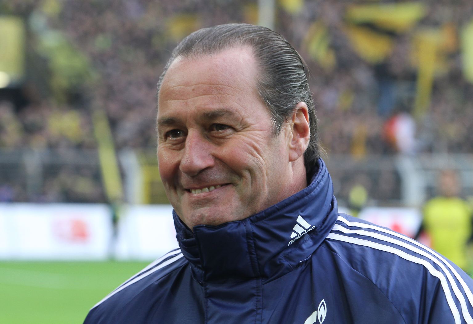 Schalke-Trainer Huub Stevens ist in der Fußballwelt auch als "Knurrer aus Kerkrade" bekannt.